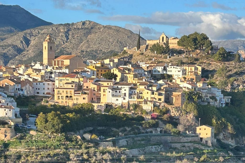 polop village alicante